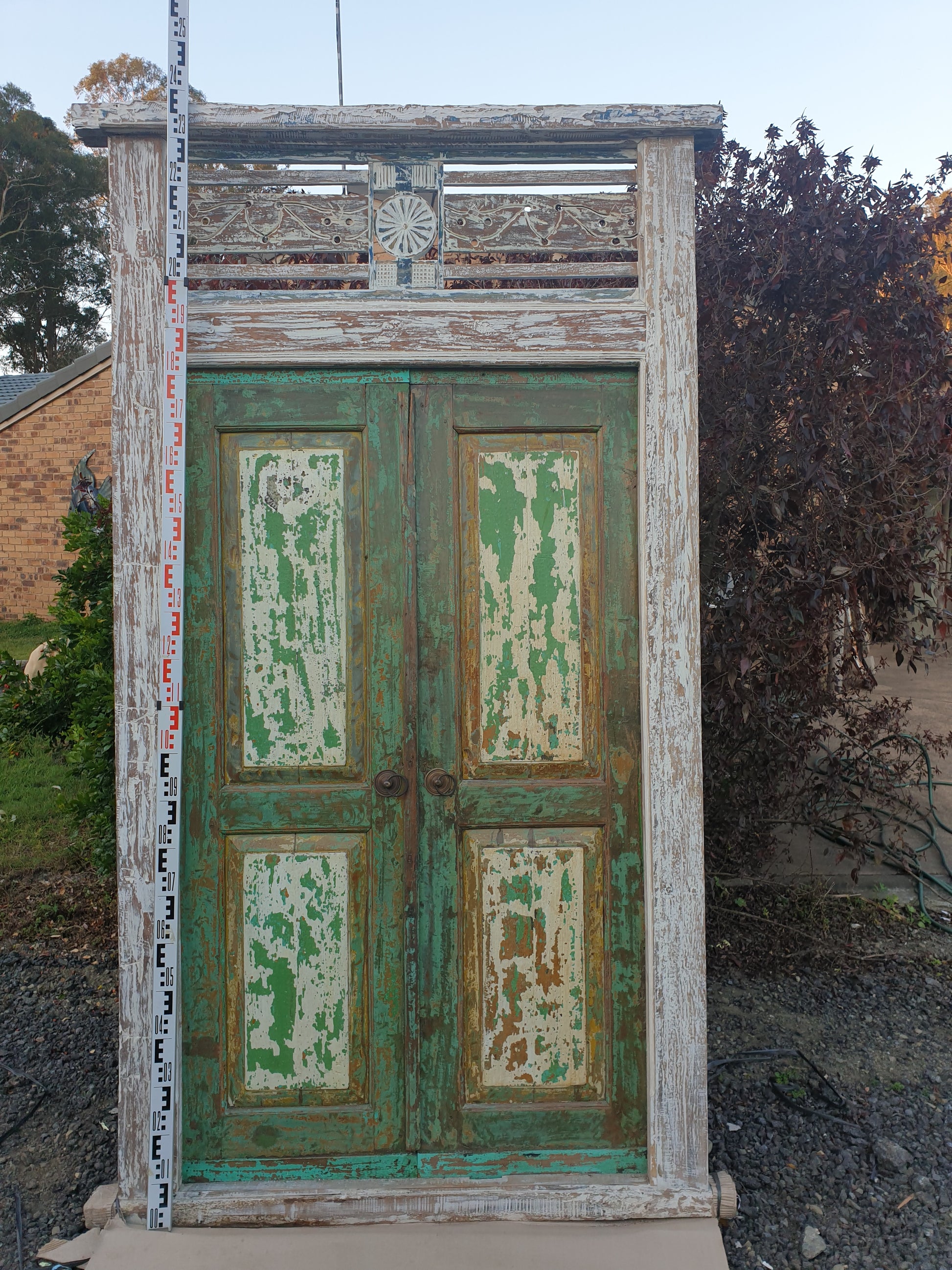 Balinese Door Large Retro Design