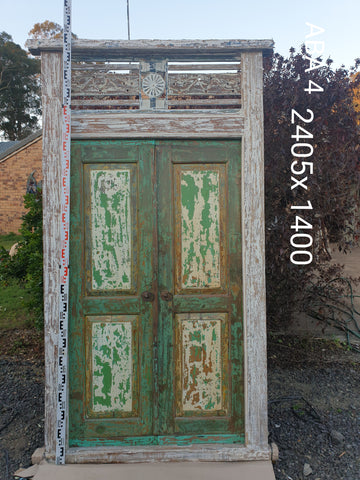 Balinese Door Large Retro Design