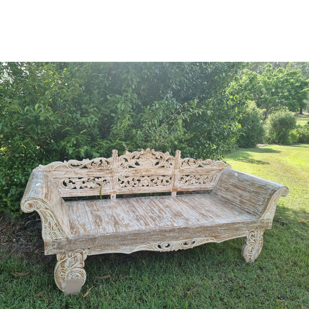 Balinese style day bed 