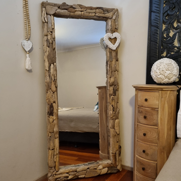 Driftwood Mirror Large Rectangle