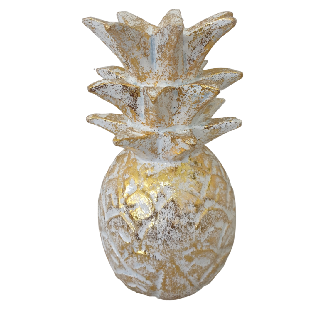 Pineapple Décor Gold Wash 