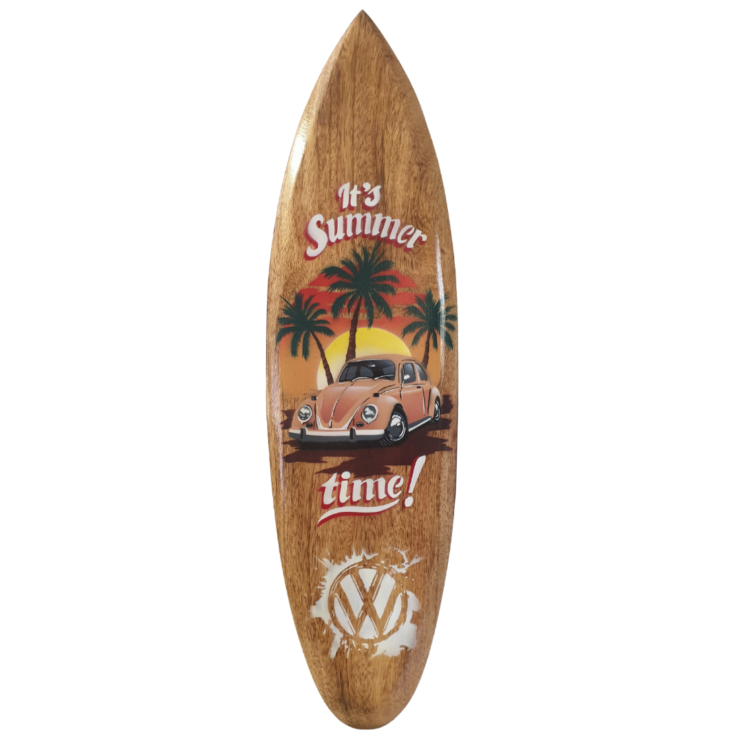 Surf Board Wall Art Sign VW