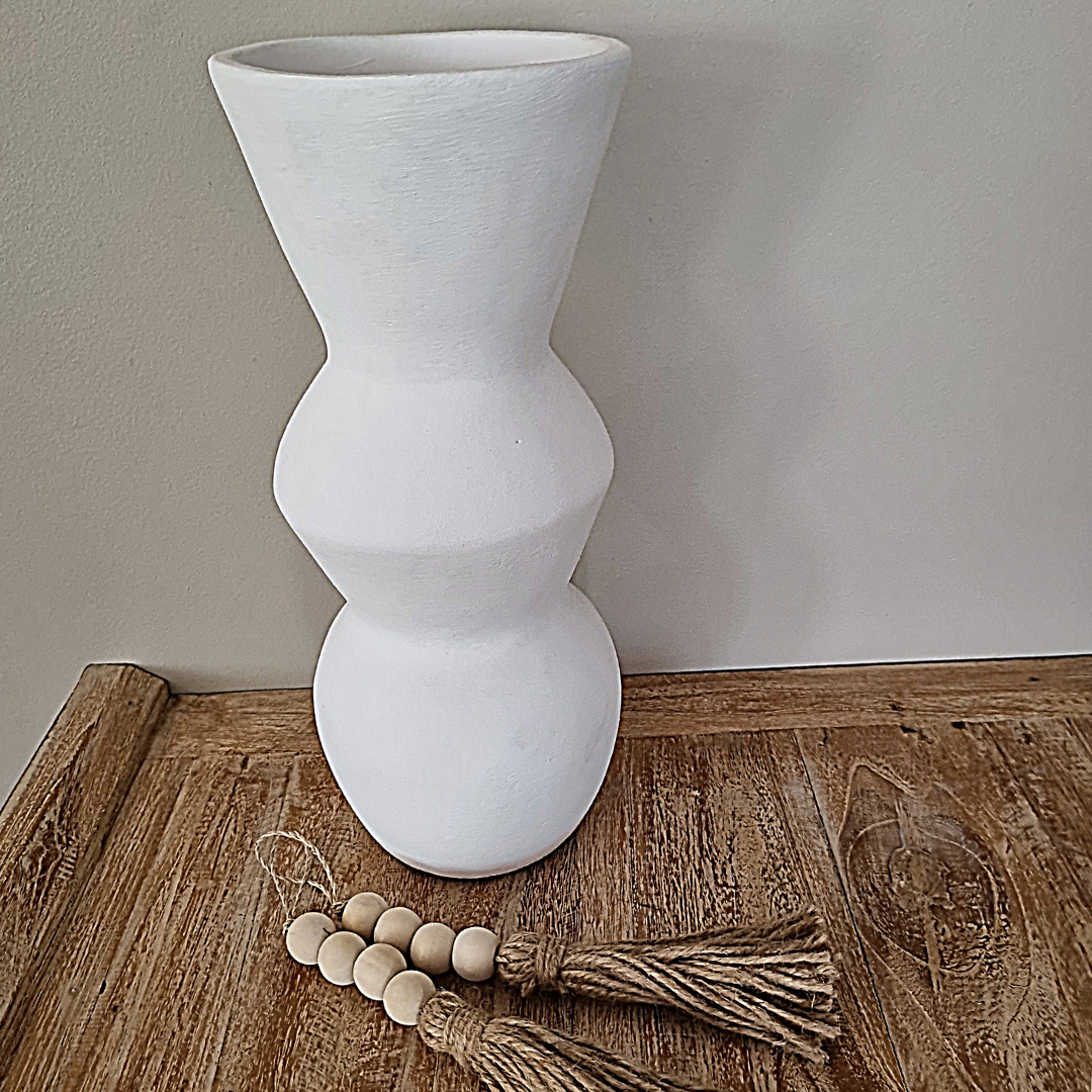 Ceramic Vase white