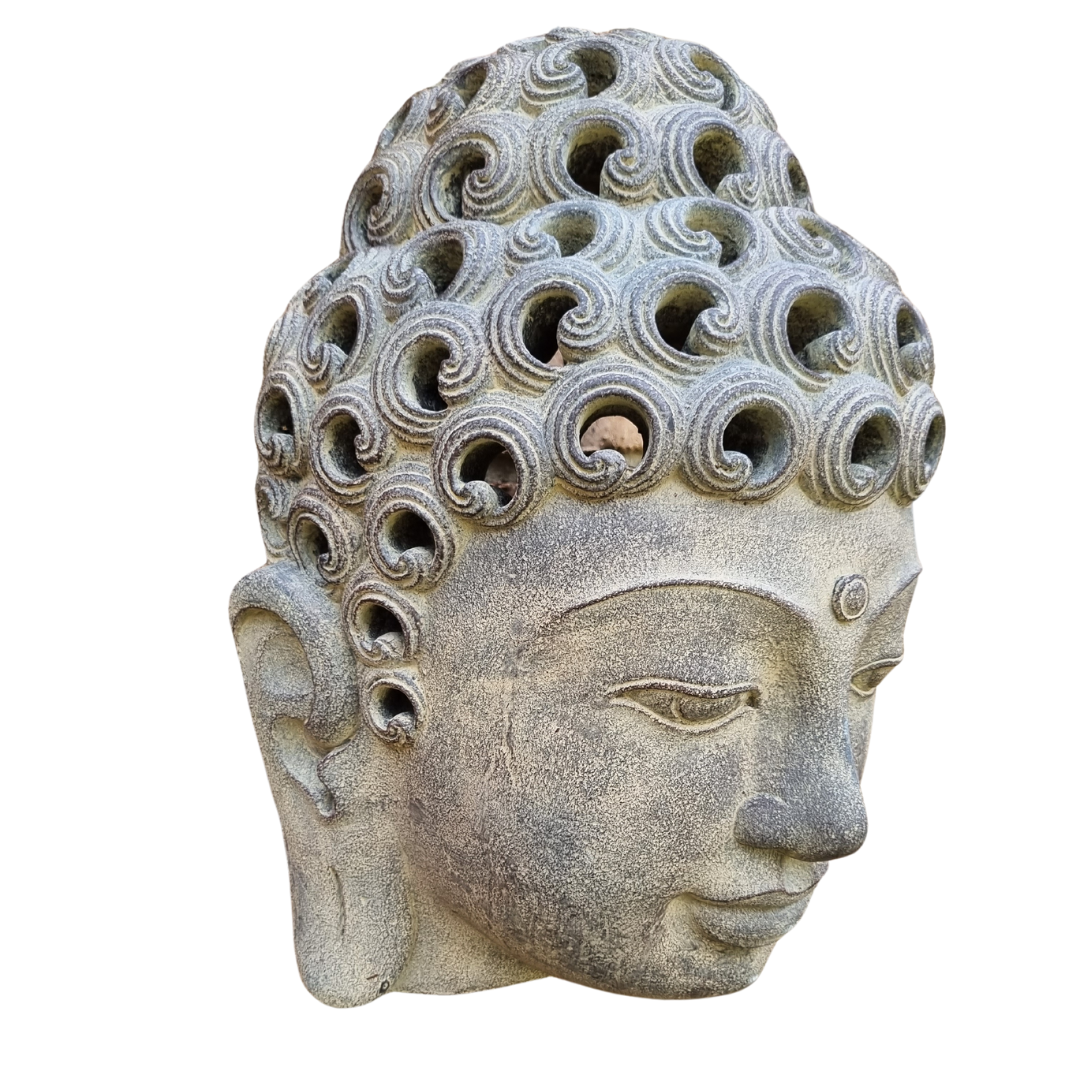 Buddha Head Mask Wall Plaque