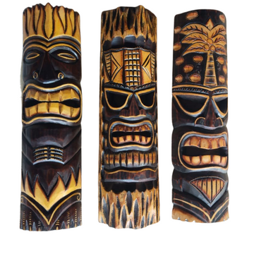 Tiki Mask Tribal Wall