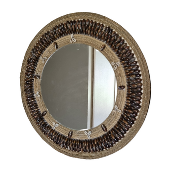 Boho Coastal Theme Wall Mirror