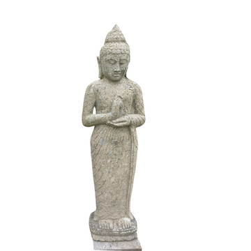 Solid Stone Buddha Statue