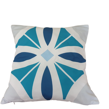 Cushion Cover Blue Tones