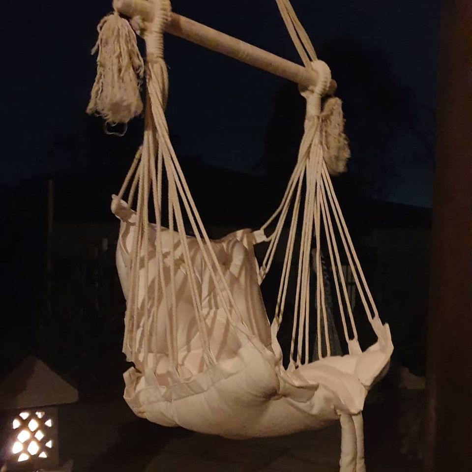 Hammock Natural Macrame Chair for Kids