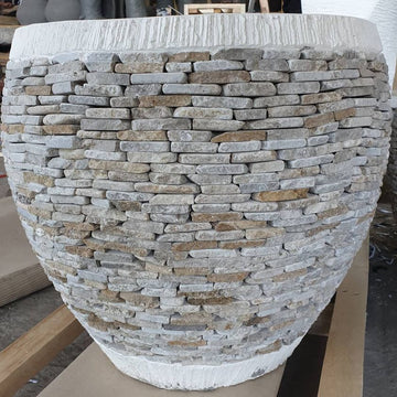 Garden Pot Marble & Onyx Stone