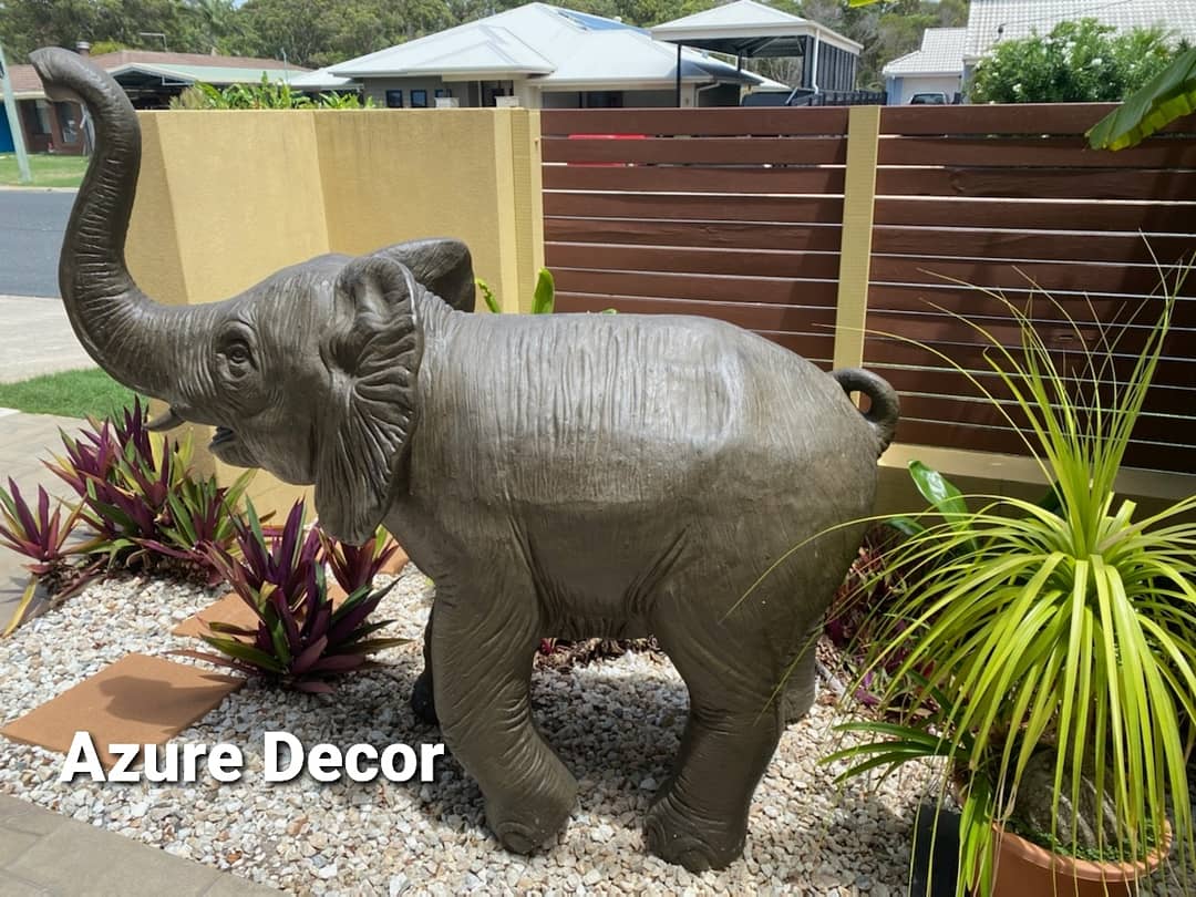 Elephant Statue Water Feature