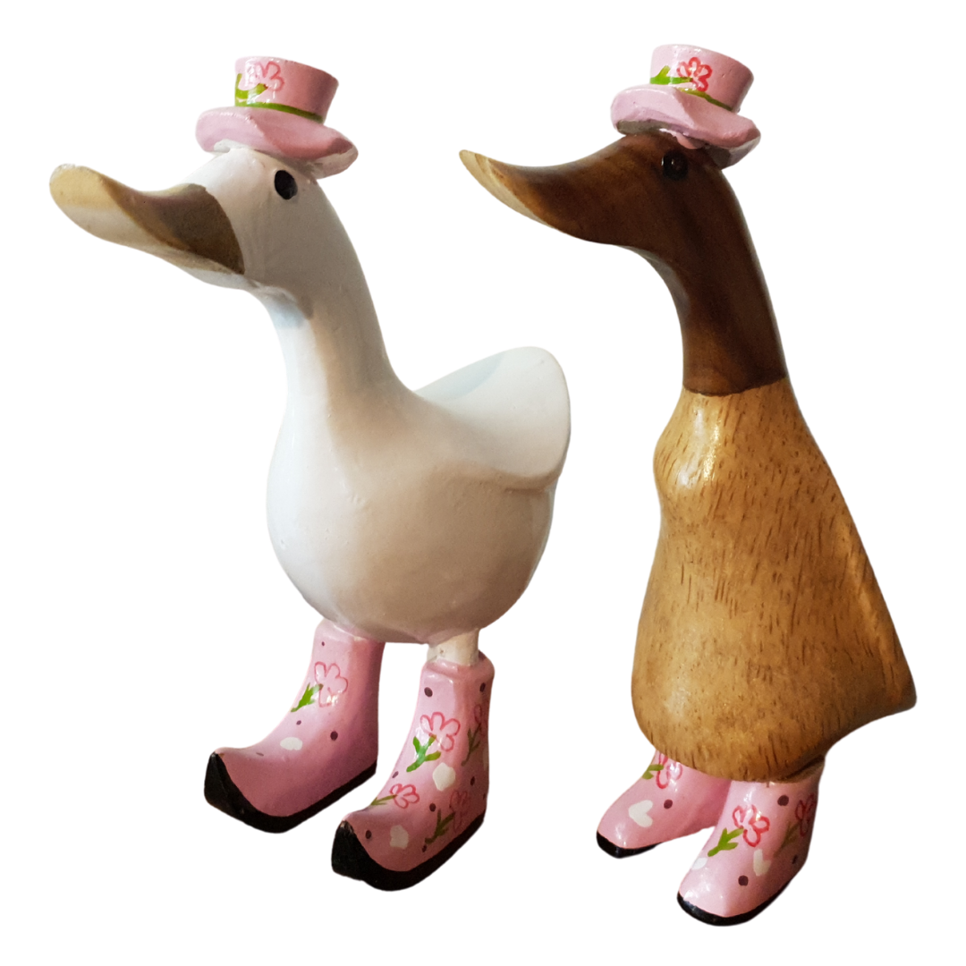 Country Cottage Bamboo Ducks Design