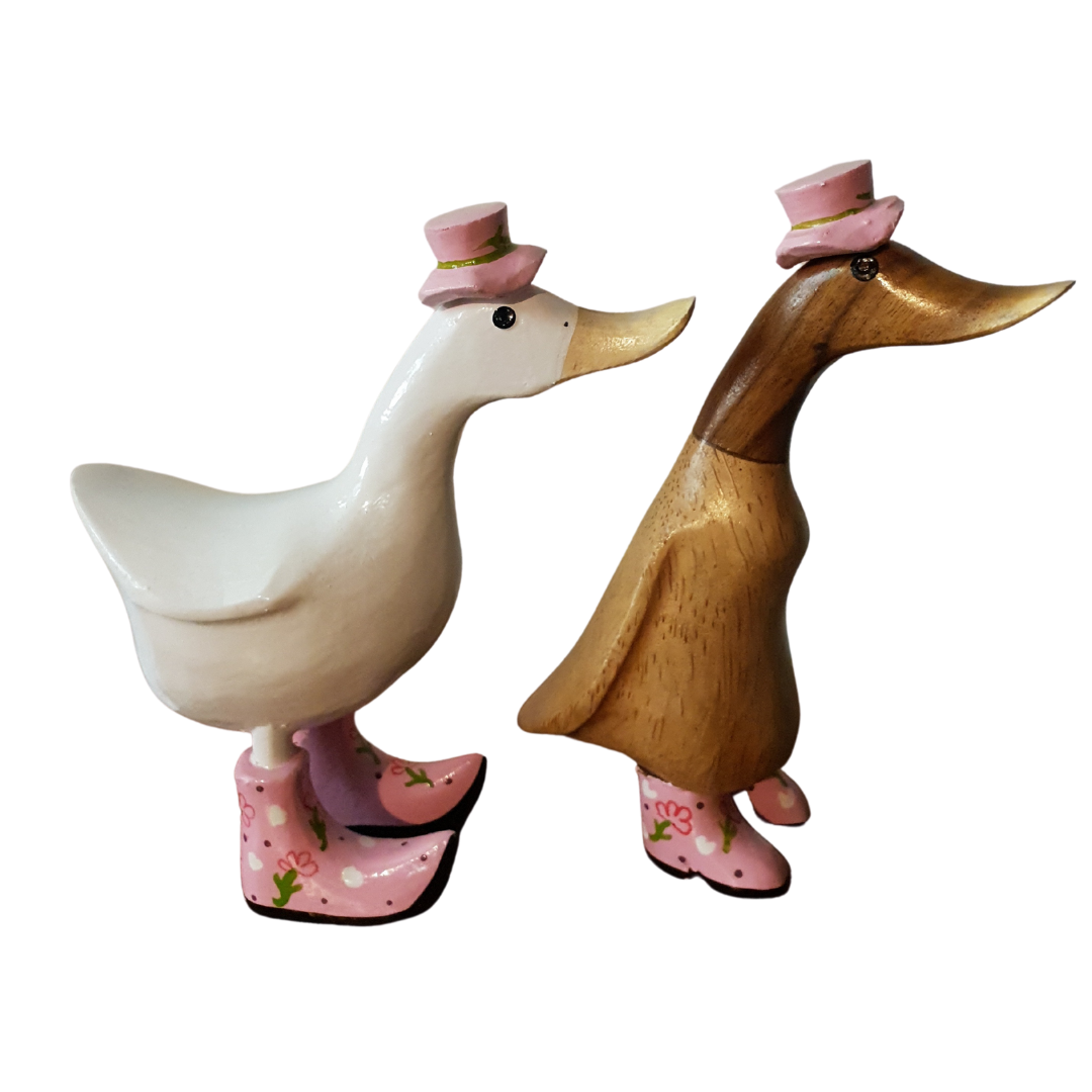 Country Cottage Bamboo Ducks Design