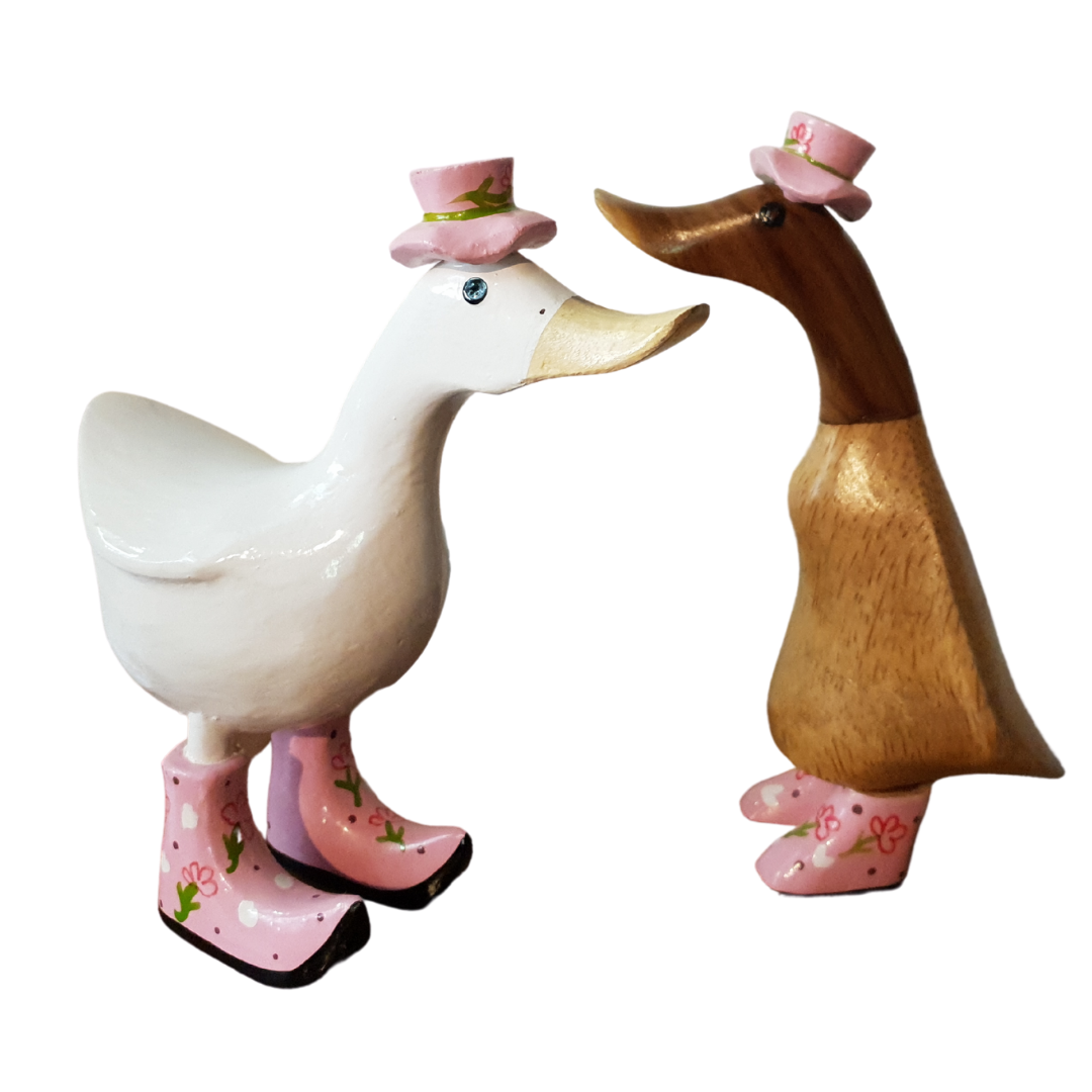 Country Cottage Bamboo Ducks Design