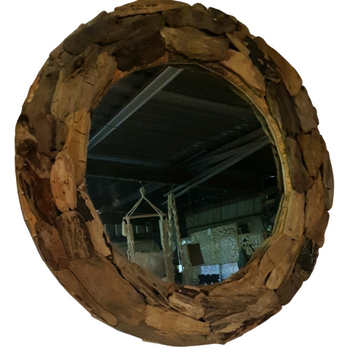 Natural Driftwood Wall Mirror