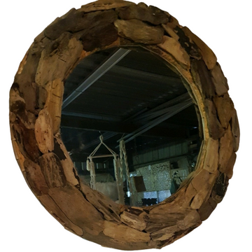 Natural Driftwood Wall Mirror