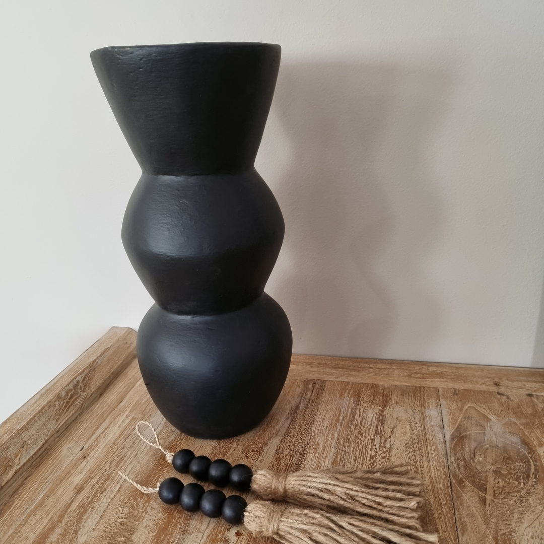 Ceramic Vase Black