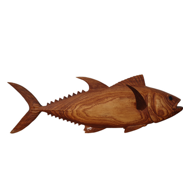 Tuna Fish Solid Wood Carving