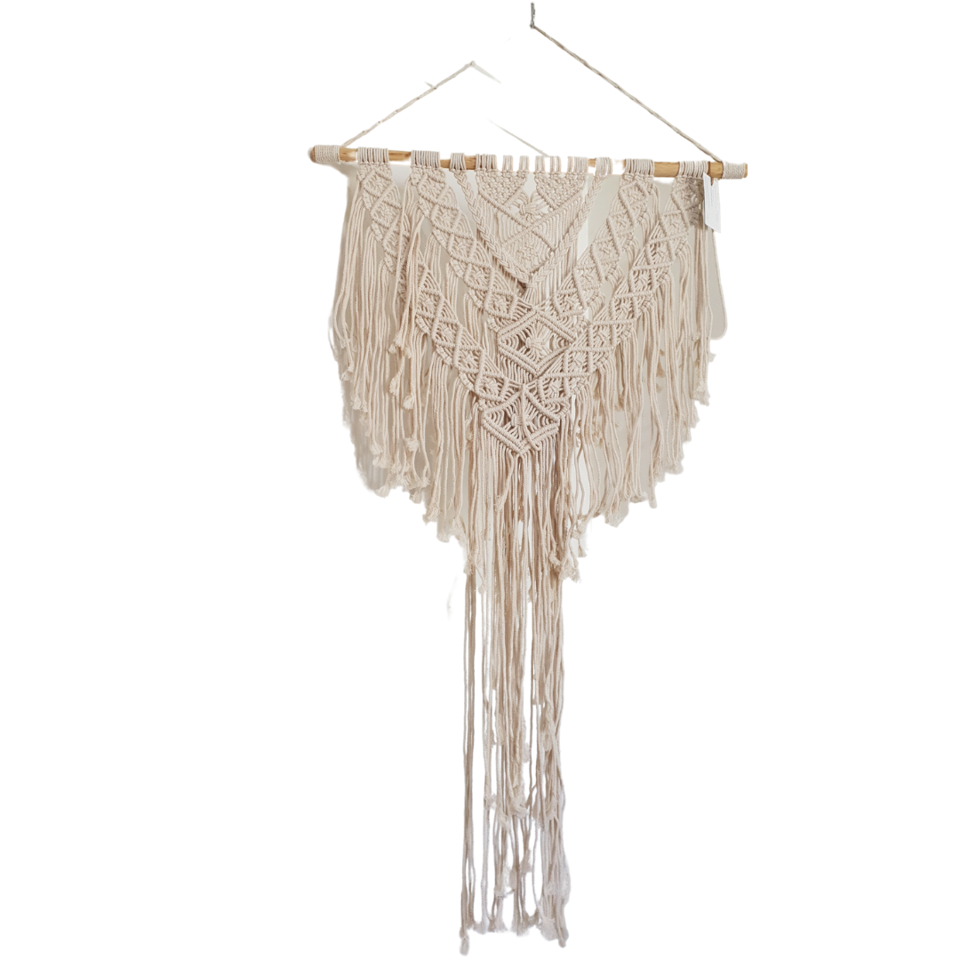 Natural Macrame Wall Hanging 