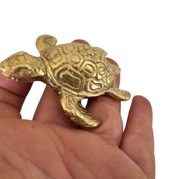 Brass Turtle Vintage Style