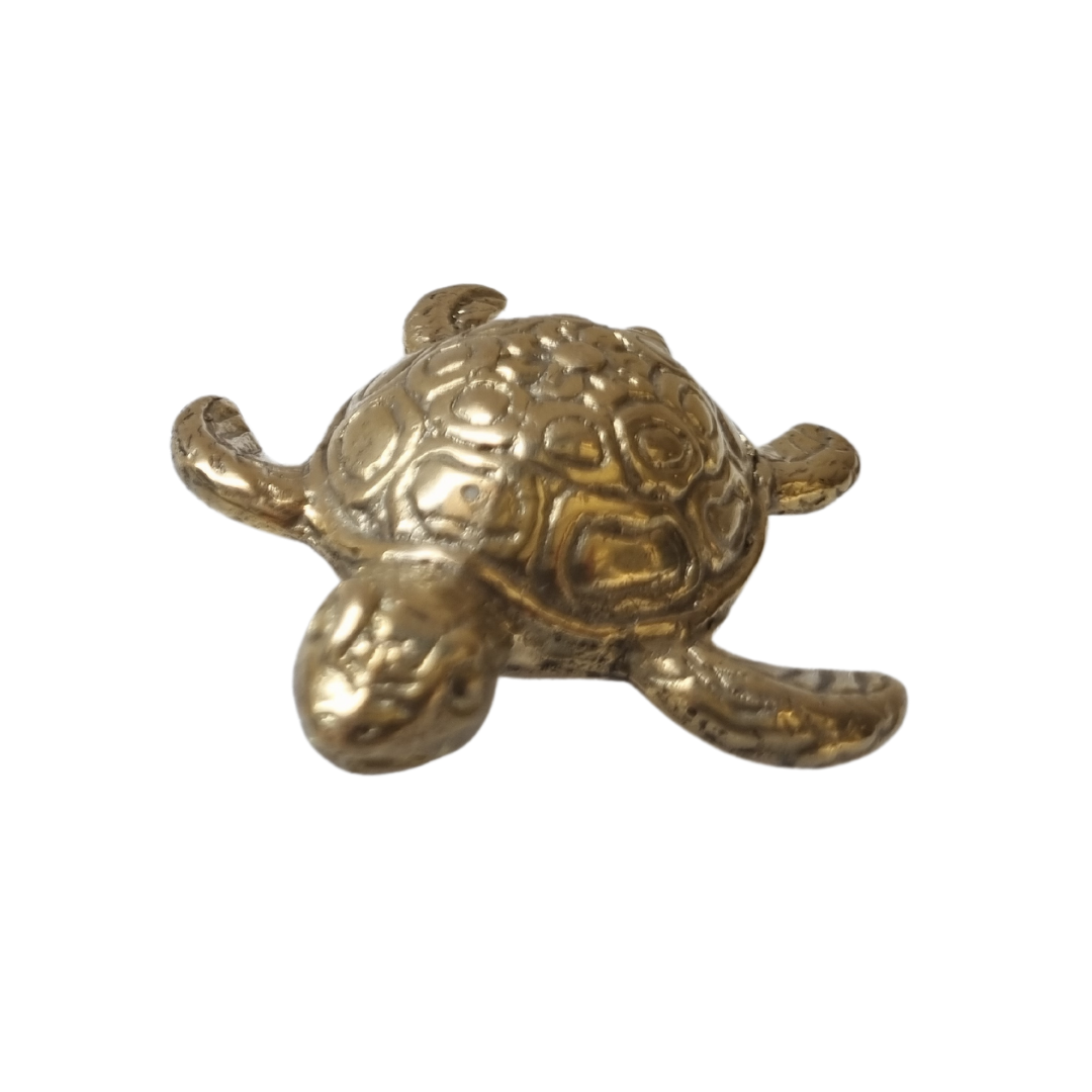 Brass Turtle Vintage Style - Azure Decor