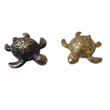 Brass Turtle Vintage Style