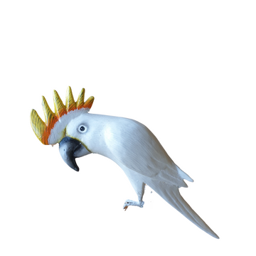 White Cockatoo Statue