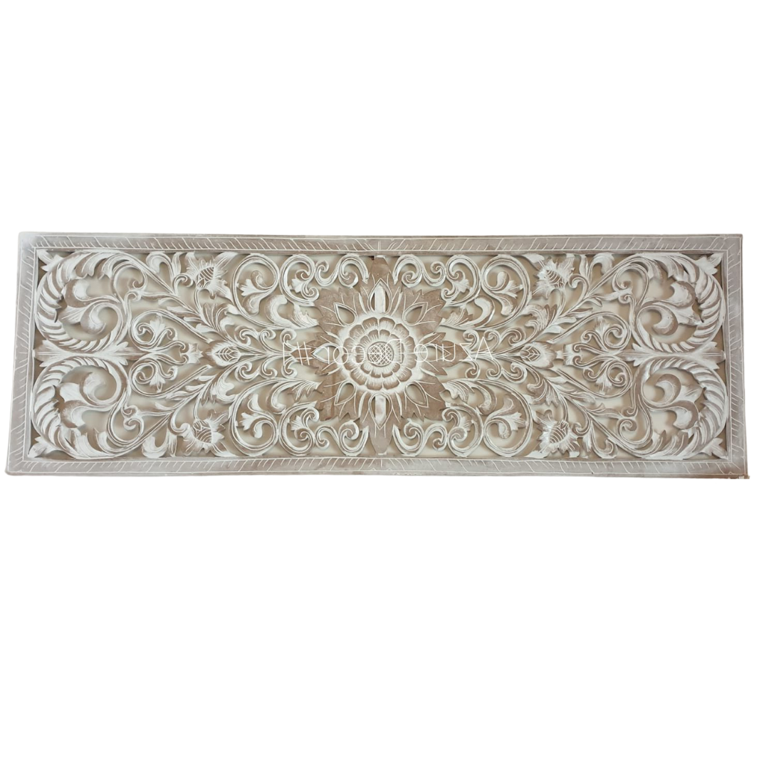 Balinese Tropical Wall Art Carving