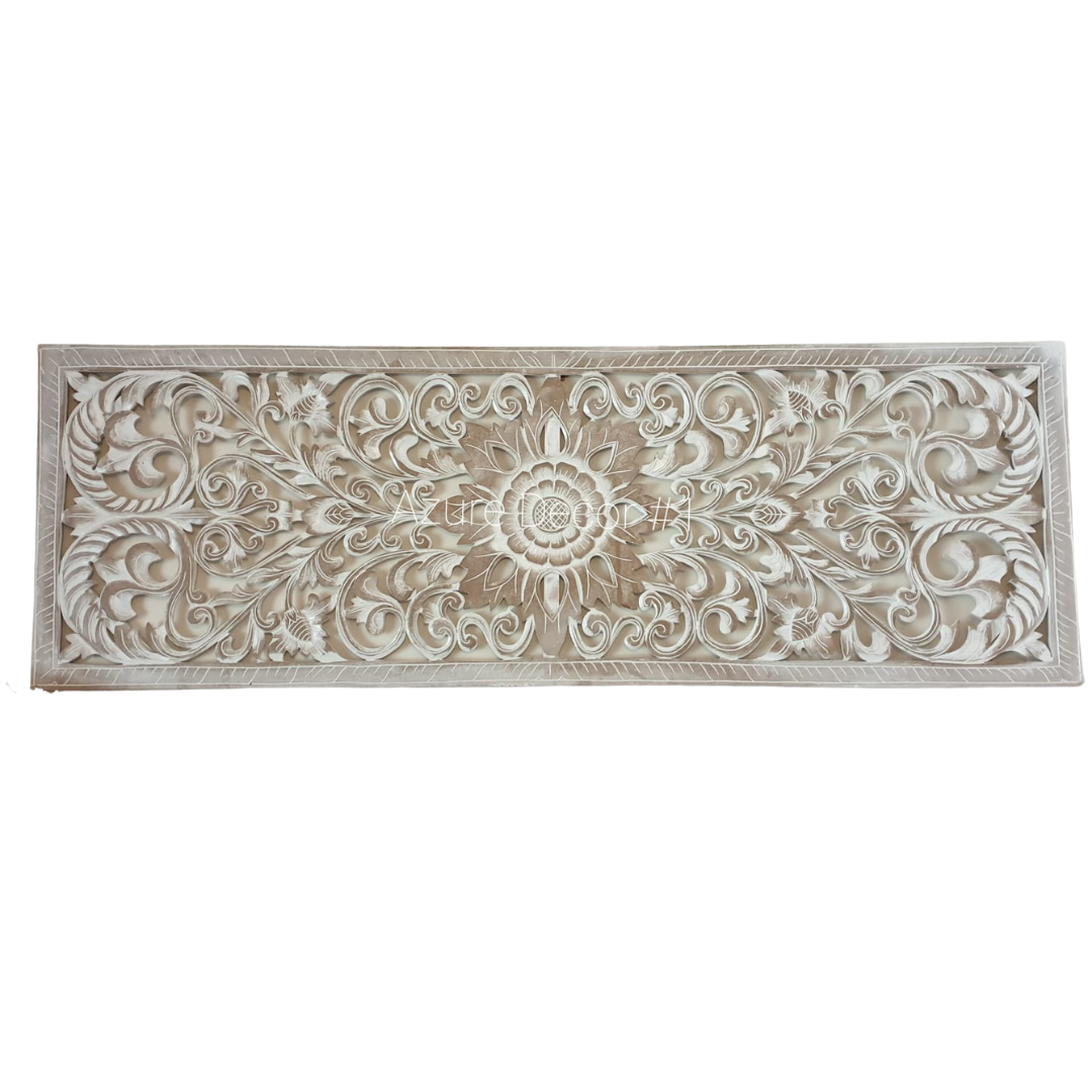 Balinese Tropical Wall Art Carving