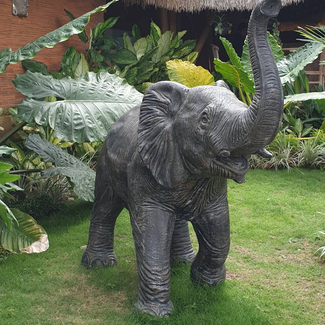 Elephant Statue Water Feature