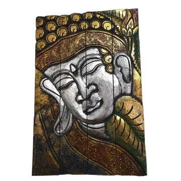 Buddha Wooden Panel Art