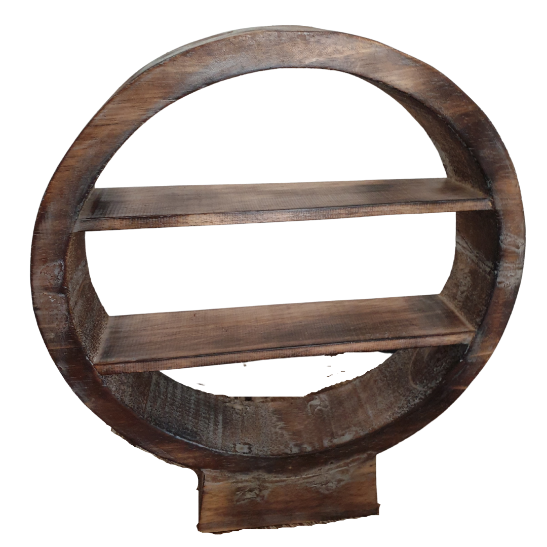 Circular Console Table Décor set 