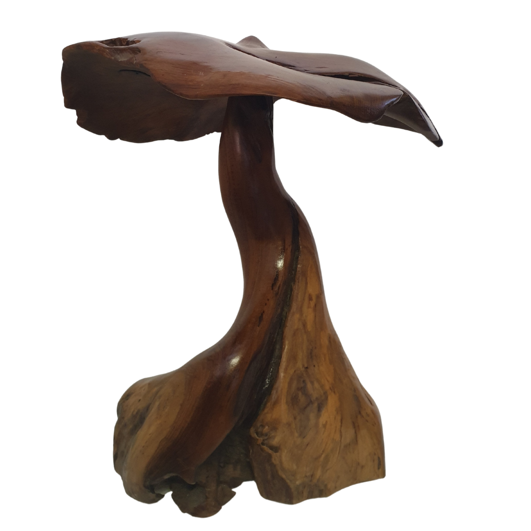 Wooden Mushroom Fungi Décor