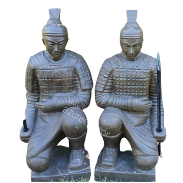 Garden Statue's China Warrior Set