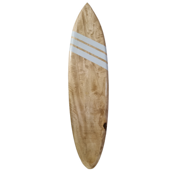 Surfboard White Design Wall Art