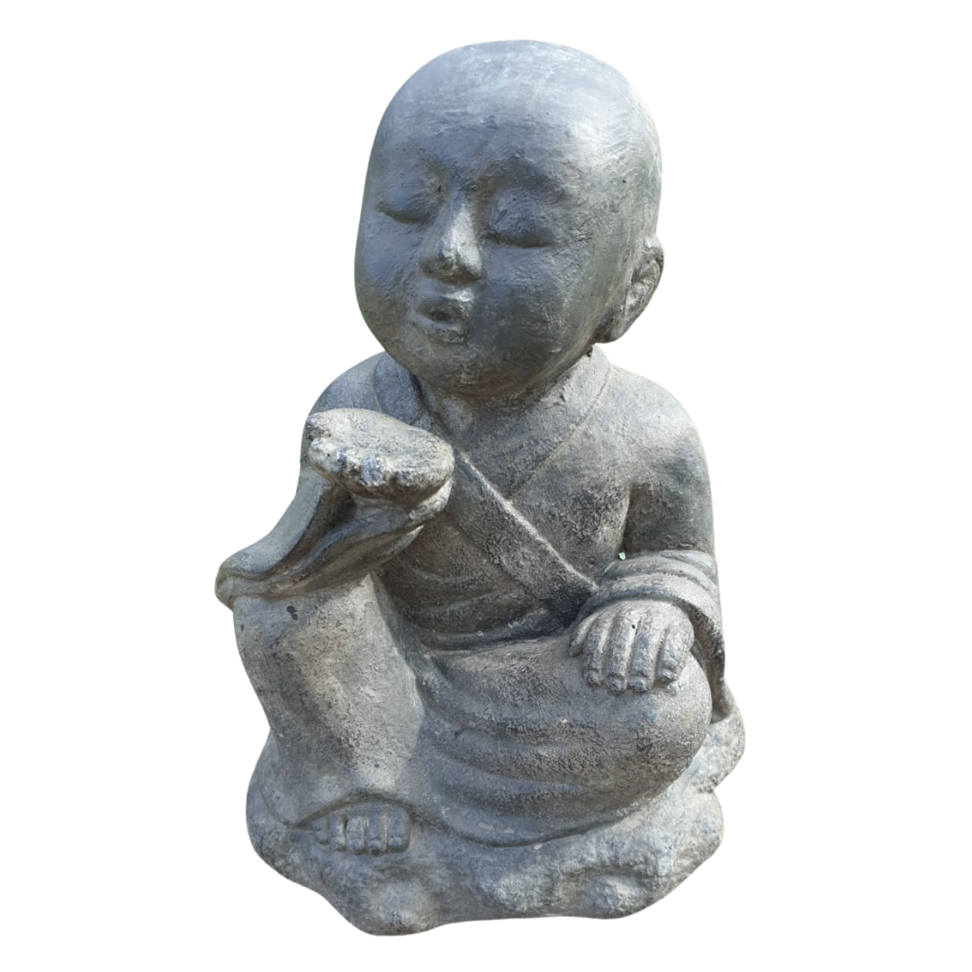 Kiss Blowing Buddha Monk Statue