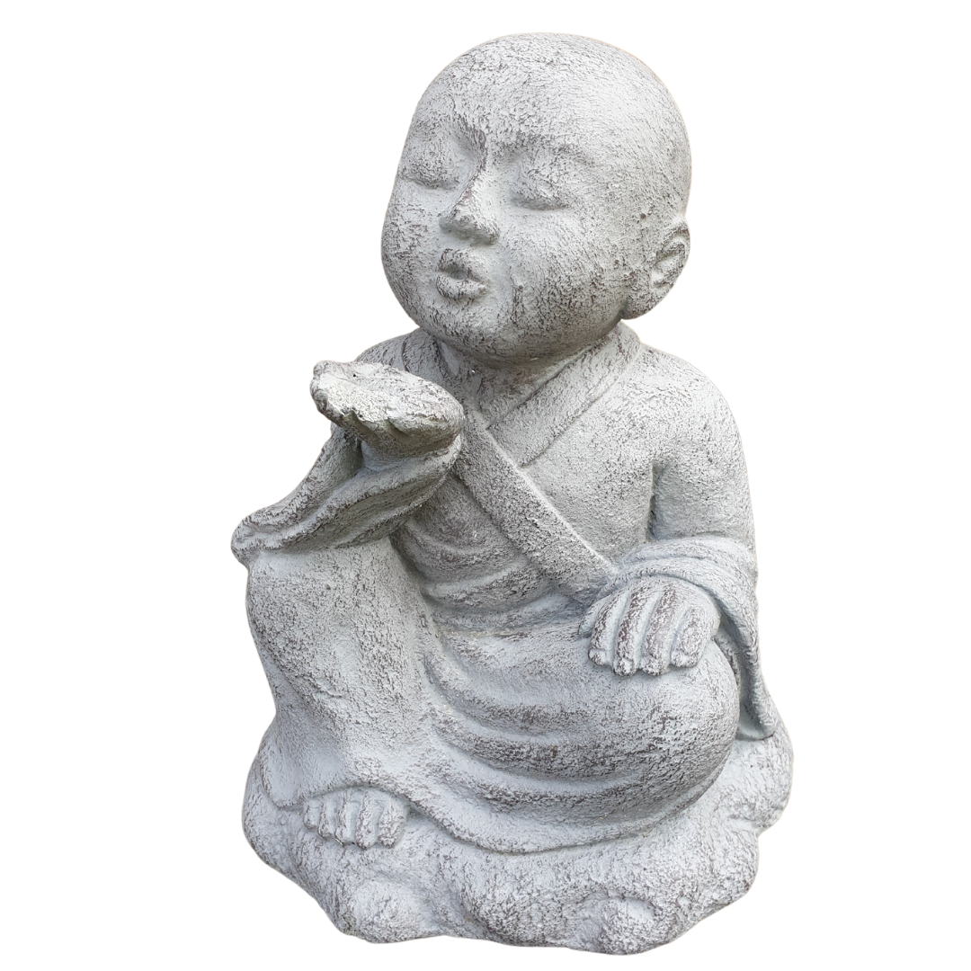 Kiss Blowing Buddha Monk Statue